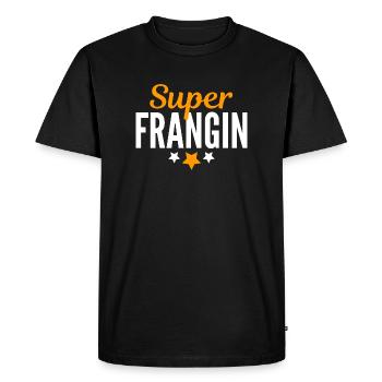 Super frangin cadeau frère famille fratrie - T-shirt Premium bio Homme - noir - Devant - Nico (187cm)