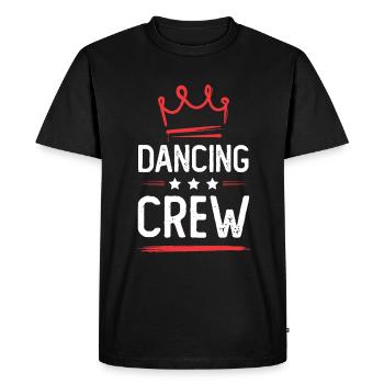 Dancing Crew - Men's Premium Organic T-Shirt - black - Front - Nico (187cm)