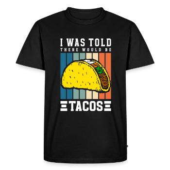 Mexican Hunger Latino Fiesta - T-shirt Premium bio Homme - noir - Devant - Nico (187cm)
