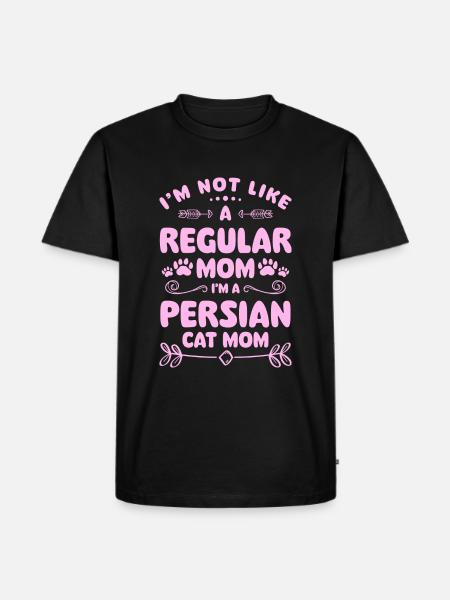Persian Cat Cat Lover - Men's Premium Organic T-Shirt - black
