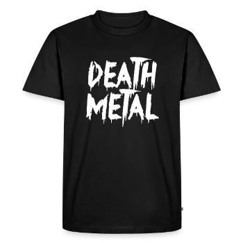 Death metal - T-shirt Premium bio Homme - noir - Devant - Nico (187cm)