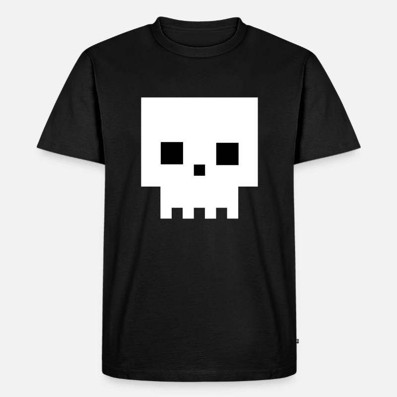 Langweiler - Männer Premium Bio T-Shirt - Schwarz