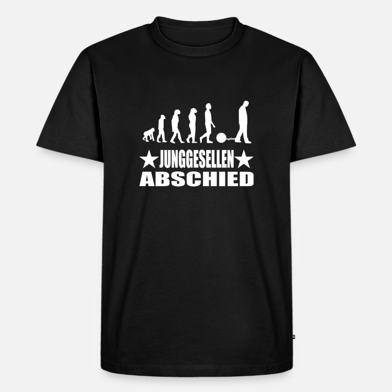 Junggesellenabschied - Männer Premium Bio T-Shirt - Schwarz