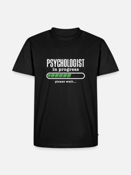 Psychologists In Progress - Men's Premium Organic T-Shirt - black
