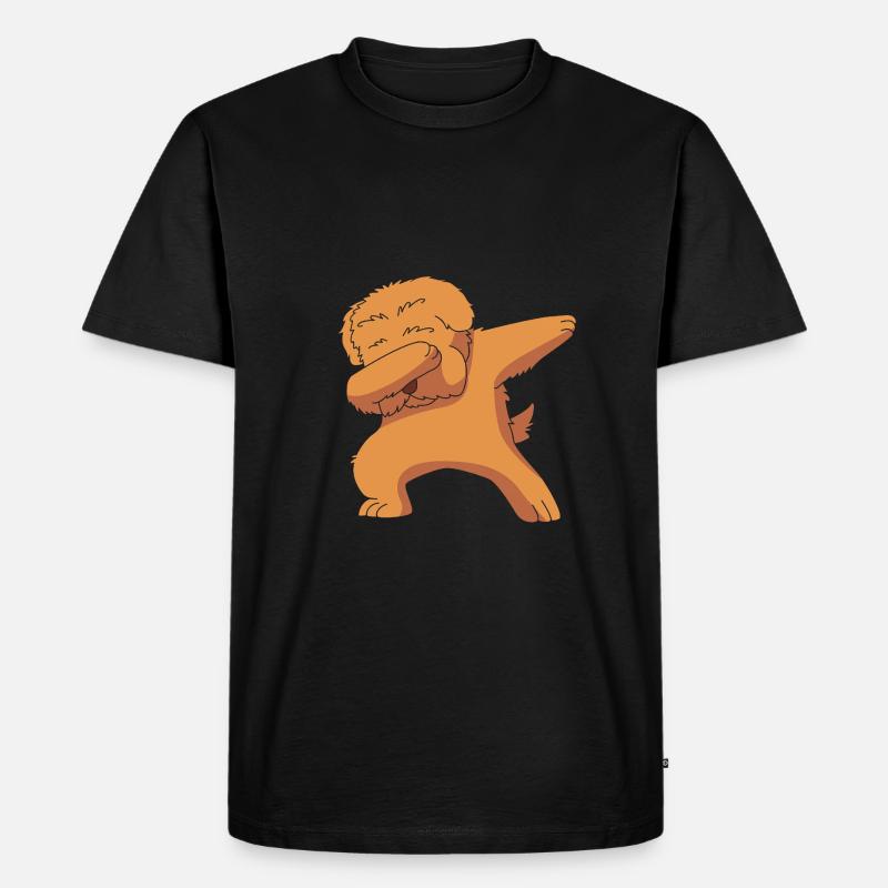 Chow Chow Hund - Männer Premium Bio T-Shirt - Schwarz
