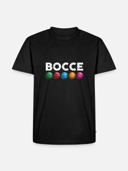 Bocce | Bocce Ball - Men's Premium Organic T-Shirt - black