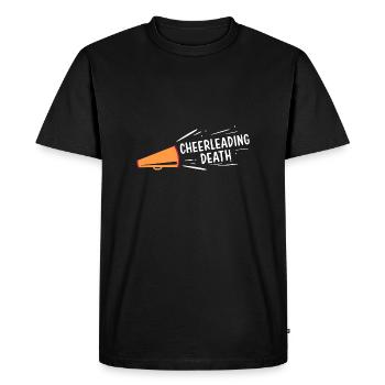 Cheerleading death - Men's Premium Organic T-Shirt - black - Front - Nico (187cm)