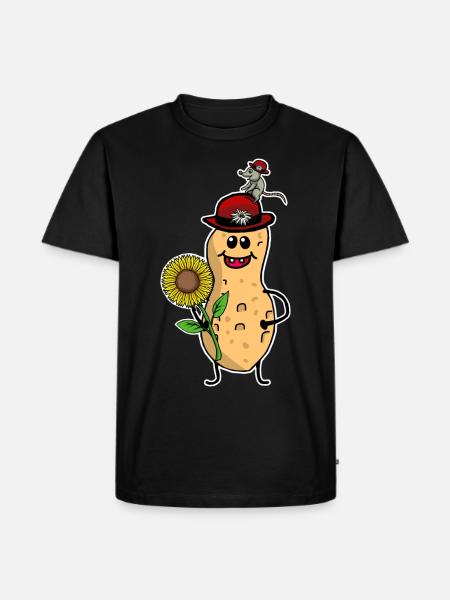 Peanut Peanuts Birthday Birthday Gift - Men's Premium Organic T-Shirt - black