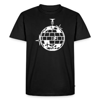 Disco ball - T-shirt Premium bio Homme - noir - Devant - Nico (187cm)