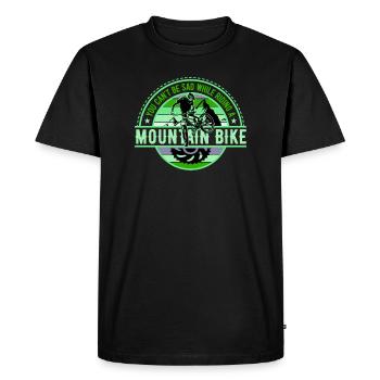 Unbenanntes Projekt 51 - Men's Premium Organic T-Shirt - black - Front - Nico (187cm)