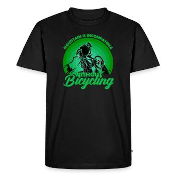 Unbenanntes Projekt 67 - T-shirt Premium bio Homme - noir - Devant - Nico (187cm)
