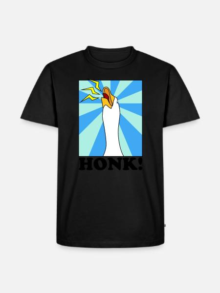 HONK!!! - Men's Premium Organic T-Shirt - 