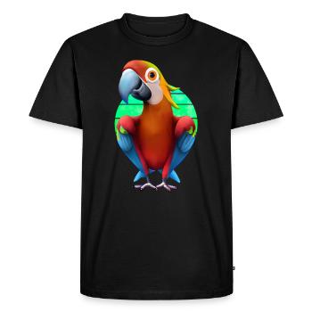 Ara - T-shirt Premium bio Homme - noir - Devant - Nico (187cm)