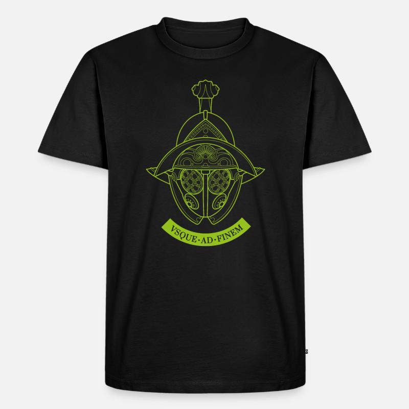 Gladiator VII - Männer Premium Bio T-Shirt - Schwarz