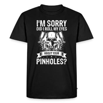 Car painter offer for coachbuilders - Men's Premium Organic T-Shirt - black - Front - Nico (187cm)