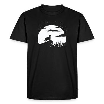 Boykin Spaniel - Men's Premium Organic T-Shirt - black - Front - Nico (187cm)