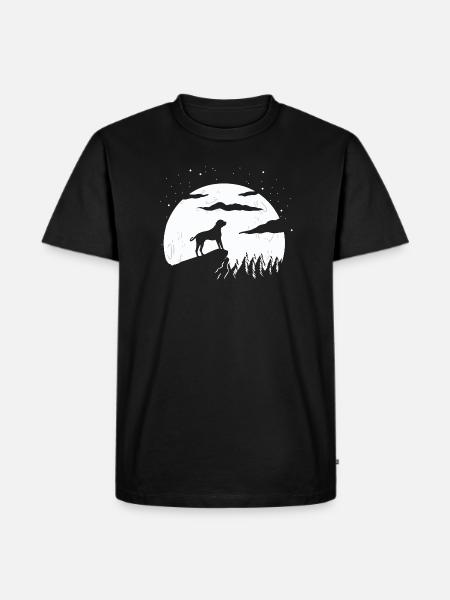 Cur bouche noire - T-shirt Premium bio Homme - noir