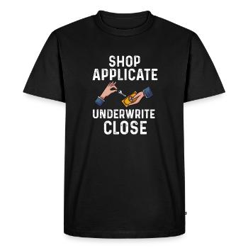 shop applicate underwrite close Design for a - Men's Premium Organic T-Shirt - black - Front - Nico (187cm)