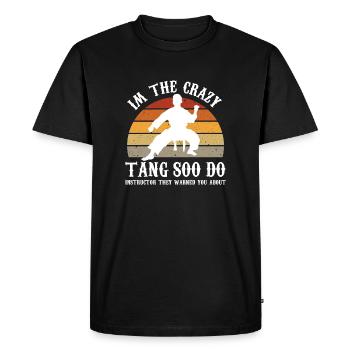 Je suis la saveur folle, tout comme la conception de l’instructeur - T-shirt Premium bio Homme - noir - Devant - Nico (187cm)