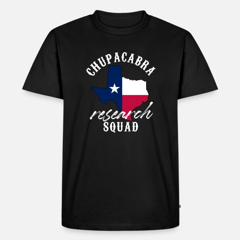 Chupacabra Research Squad Cache-cache Cryptide - T-shirt Premium bio Homme - noir