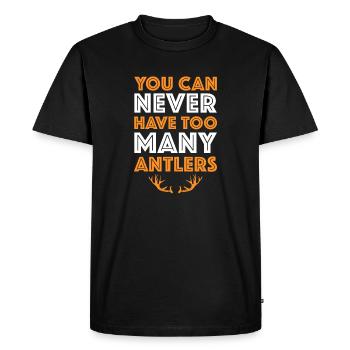 Vous ne pouvez jamais avoir trop de bois Shed Hunter - T-shirt Premium bio Homme - noir - Devant - Nico (187cm)