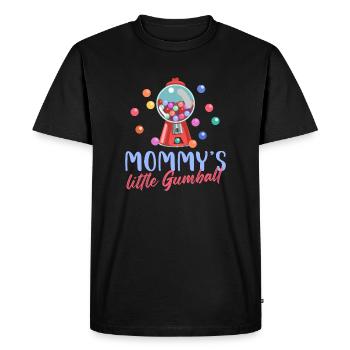 Mommy’s Little Gumball Chewing-gum Bubblegum - T-shirt Premium bio Homme - noir - Devant - Nico (187cm)