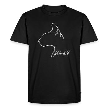 Peterbald Profil Chat Chat Wilsigns - T-shirt Premium bio Homme - noir - Devant - Nico (187cm)