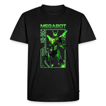 Game Console MegaBot XB-360 – Anime Shirt - Men's Premium Organic T-Shirt - black - Front - Nico (187cm)