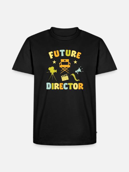 Future Director - Men's Premium Organic T-Shirt - black