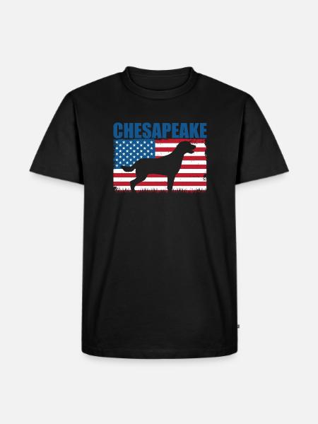 Chesapeake Bay Retriever - Men's Premium Organic T-Shirt - black