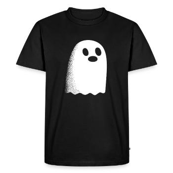 Ghost - Men's Premium Organic T-Shirt - black - Front - Nico (187cm)