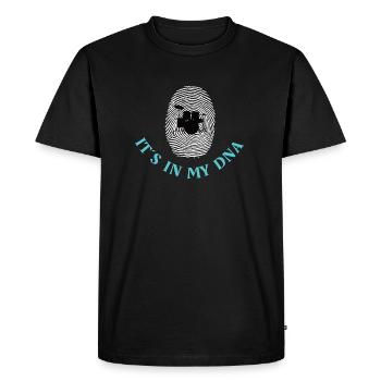 DRUMMER: Drums It's In My DNA - Men's Premium Organic T-Shirt - black - Front - Nico (187cm)