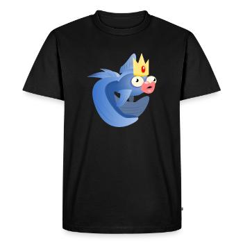 Look Pull Poisson - T-shirt Premium bio Homme - noir - Devant - Nico (187cm)