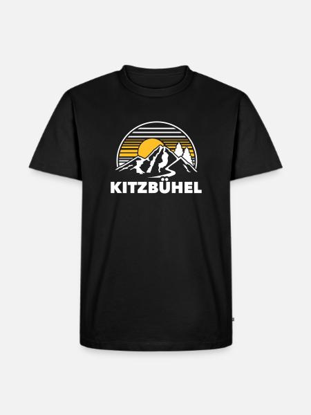 Kitzbühel - Men's Premium Organic T-Shirt - black