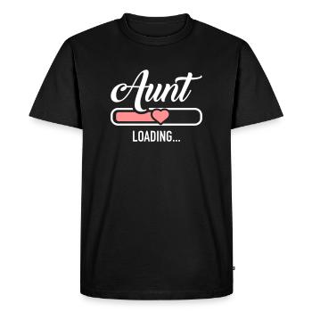 tante - T-shirt Premium bio Homme - noir - Devant - Nico (187cm)
