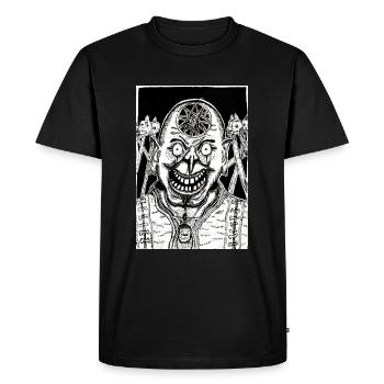 SHAMAN - Men's Premium Organic T-Shirt - black - Front - Nico (187cm)