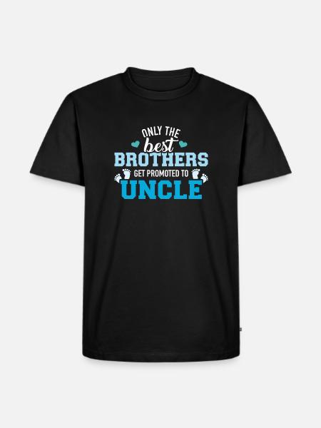 oncle - T-shirt Premium bio Homme - noir
