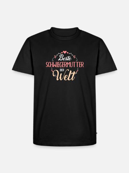 Schwiegermutter - Männer Premium Bio T-Shirt - Schwarz