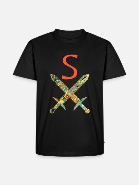 Épées croisées E 200 S - T-shirt Premium bio Homme - noir