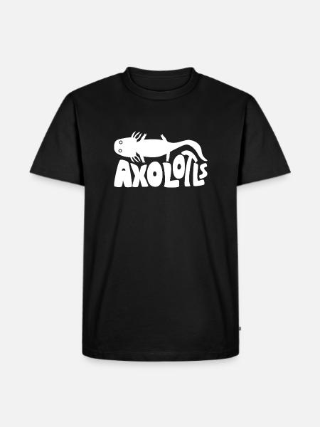axolotl - T-shirt Premium bio Homme - noir