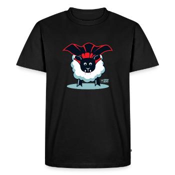 Ewe a Vampire? - Men's Premium Organic T-Shirt - black - Front - Nico (187cm)