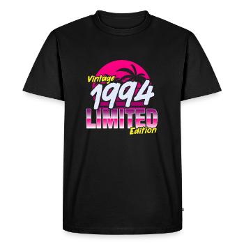 Birthday 1994 30th Birthday Men and Women - Men's Premium Organic T-Shirt - black - Front - Nico (187cm)