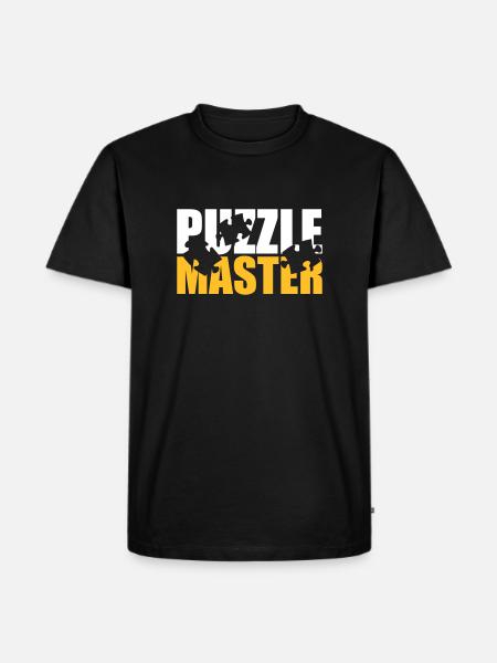 Puzzle - Men's Premium Organic T-Shirt - black
