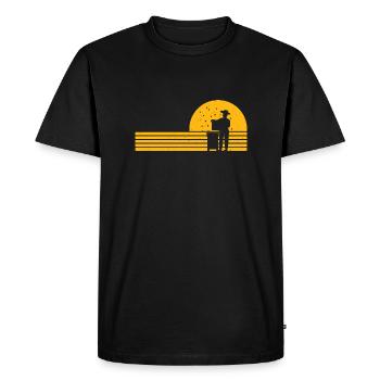 Beekeeper Beekeeping Honey Hobby Honey Bee - Men's Premium Organic T-Shirt - black - Front - Nico (187cm)