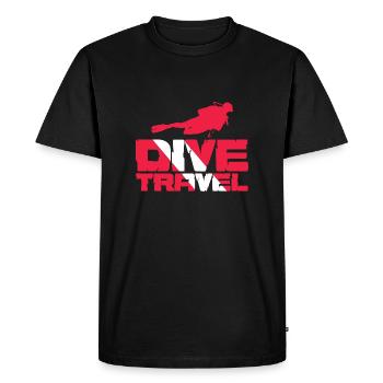 Voyage de plongée Aventurier sous-marin Plongée sous-marine - T-shirt Premium bio Homme - noir - Devant - Nico (187cm)