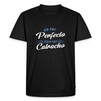 Sans soja Perfecto Pero Soy Catracho Honduras - T-shirt Premium bio Homme - noir - Devant - Nico (187cm)