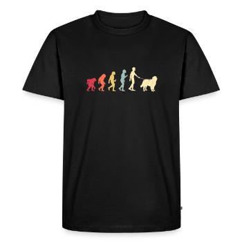Bernese Mountain Dog - Men's Premium Organic T-Shirt - black - Front - Nico (187cm)