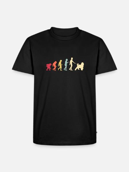 Bernedoodle Dog - Men's Premium Organic T-Shirt - black