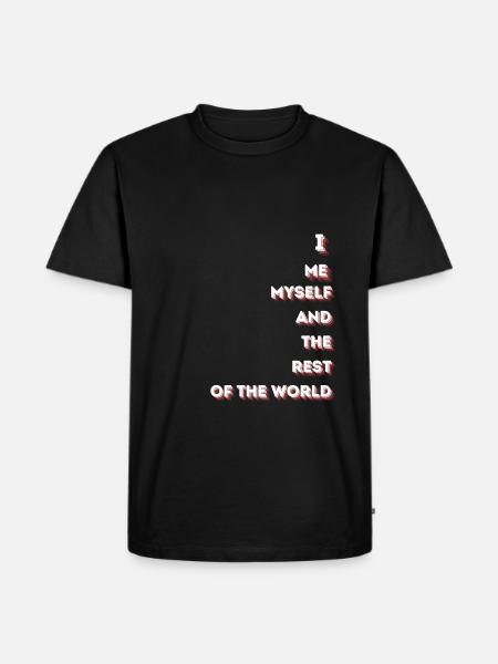 I me myself - Men's Premium Organic T-Shirt - black