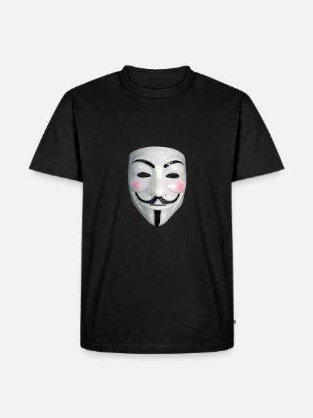 Anonymous - Men's Premium Organic T-Shirt - black